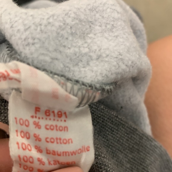 Lacoste live gray university of Lacoste Paris crewneck cropped sweatshirt - Picture 4 of 5